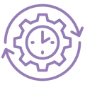 Time management icon design